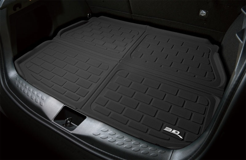 3D MAXpider 2017-2019 Audi Q7 Kagu Cargo Liner - Black - Image 2