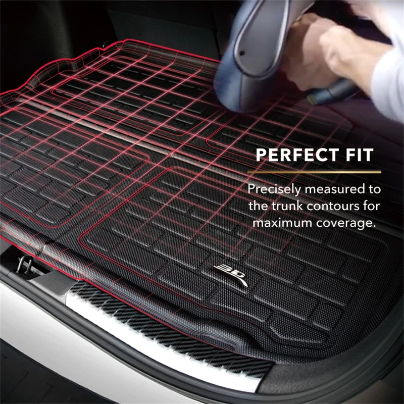 3D MAXpider 2018-2020 BMW X3 Kagu Cargo Liner - Black - Image 5