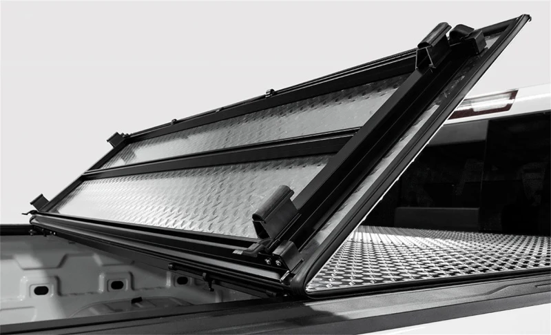 Access LOMAX Folding Hard Cover 17+ Ford Super Duty F-250/F-350/F-450 6ft 8in Box Black Urethane - Image 5