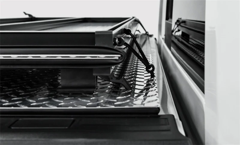 Access LOMAX Folding Hard Cover 17+ Ford Super Duty F-250/F-350/F-450 6ft 8in Box Black Urethane - Image 6