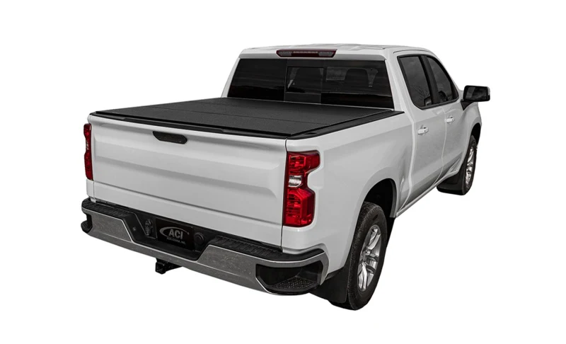 Access LOMAX Tri-Fold Cover Black Urethane Finish 04+ Ford F-150 - 5ft 6in Bed - Image 2