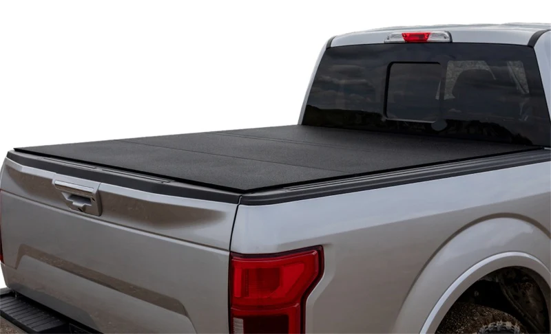 Access LOMAX Tri-Fold Cover Black Urethane Finish 04+ Ford F-150 - 5ft 6in Bed - Image 4