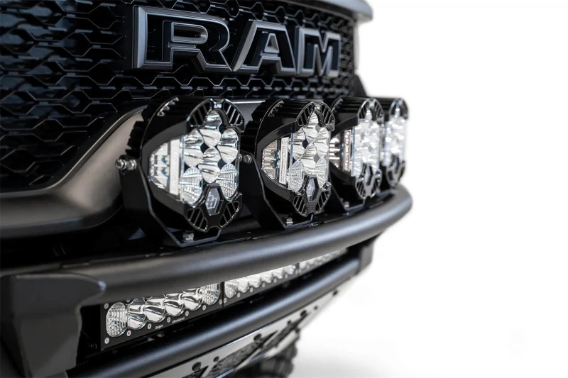 Addictive Desert Designs 2021 Dodge RAM 1500 TRX Light Hoop For PRO Bolt-On Front Bumper - Image 4