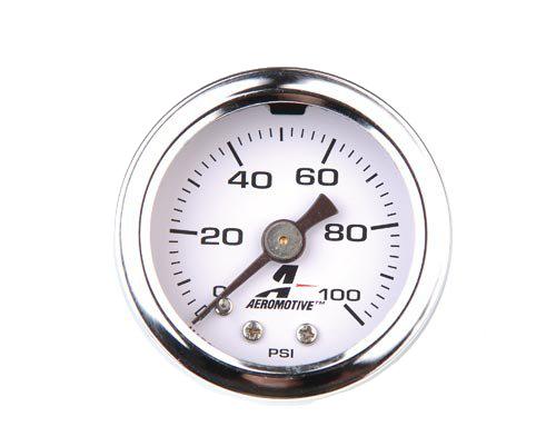 Aeromotive 0-100 PSI Fuel Pressure Gauge - Image 4