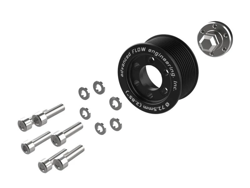 aFe 15-23 Dodge Challenger / 15-23 Dodge Charger SRT Hellcat 2.85in Supercharger Power Pulley Kit - Image 6