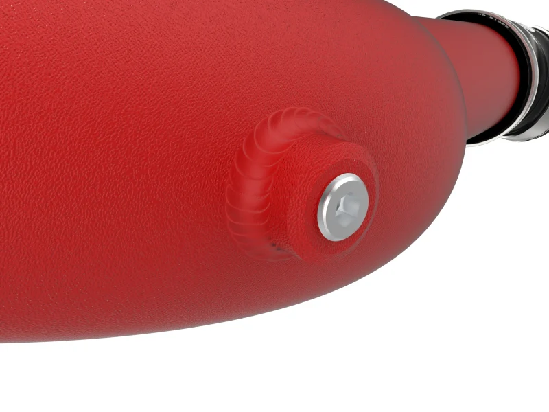 aFe 20-23 Ford Explorer ST V6 3.0L (tt) BladeRunner 2-3/4in Aluminum Cold Charge Pipe - Red - Image 5