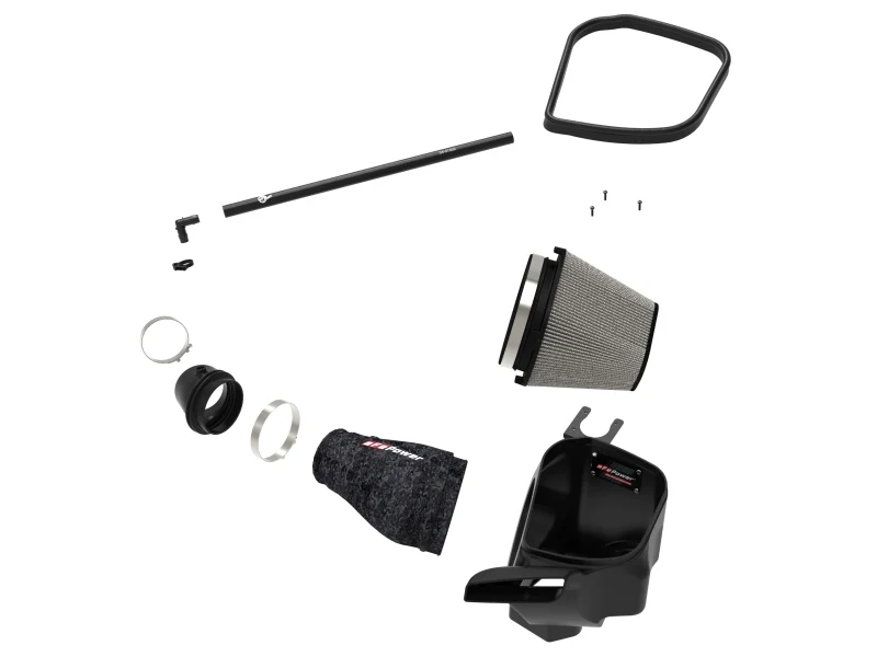 aFe 2021 Dodge Durango SRT Hellcat Track Series Carbon Fiber Cold Air Intake System w/ Pro DRY S - Image 7