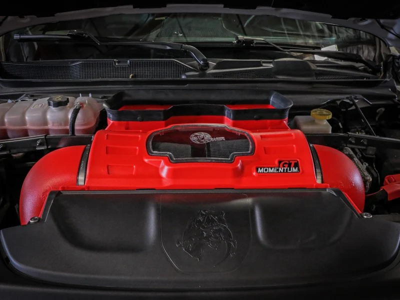 aFe 21-23 Dodge RAM 1500 TRX V8-6.2L Momentum GT Intake- Red - Image 14