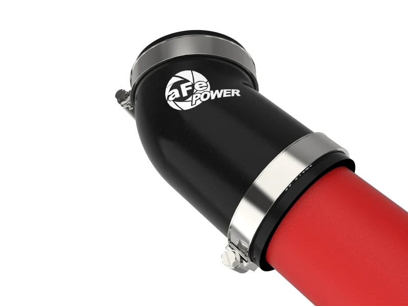 aFe 22-23 Ford Explorer BladeRunner Aluminum Hot and Cold Charge Pipe Kit - Red - Image 4