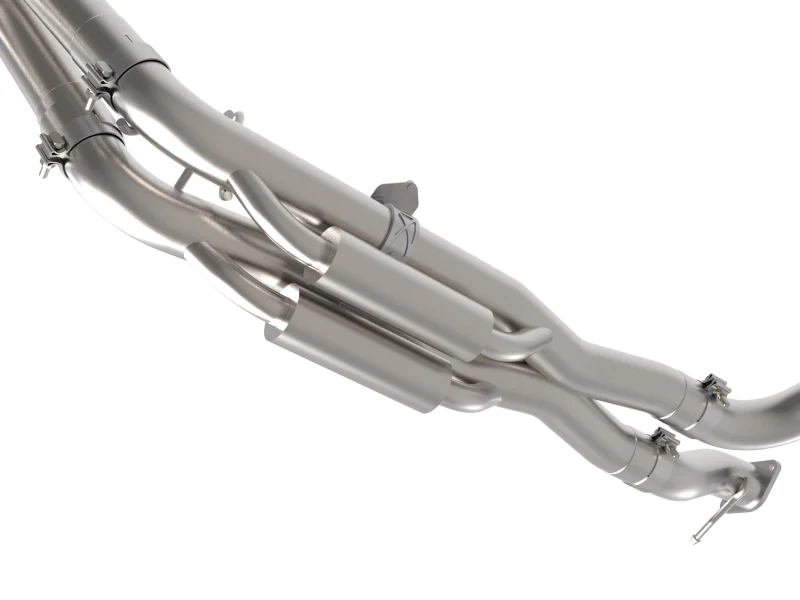 aFe 22-26 Ford Bronco V6 3.0L (tt) Vulcan Series 3in 304SS Cat-Back Exhaust System w/ Black Tips - Image 9