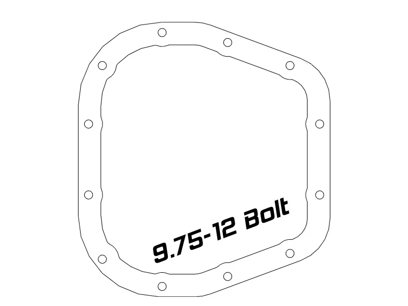 aFe 97-23 Ford F-150 Pro Series Rear Differential Cover Black w/ Machined Fins - Image 3