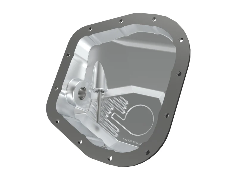 aFe 97-23 Ford F-150 Pro Series Rear Differential Cover Black w/ Machined Fins - Image 4