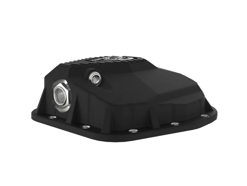 aFe 97-23 Ford F-150 Pro Series Rear Differential Cover Black w/ Machined Fins - Image 6