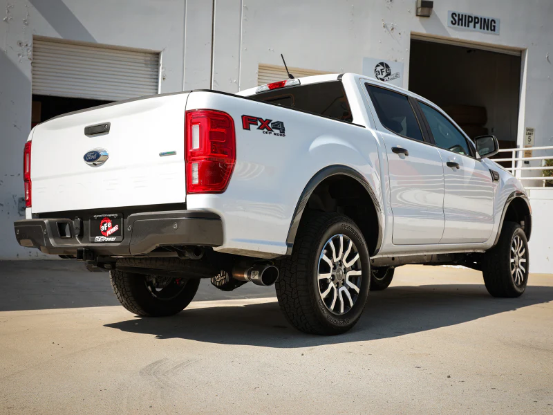 aFe Apollo GT Series 3in 409 SS Axle-Back Exhaust 2019 Ford Ranger 2.3L w/ Black Tips - Image 2