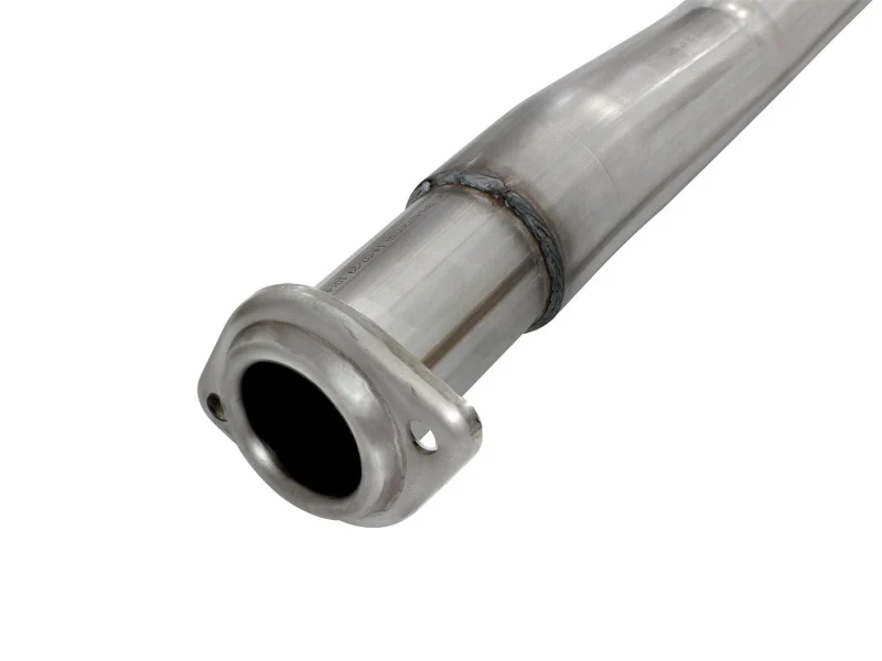 aFe Atlas Exhausts 4in Cat-Back Aluminized Steel Exhaust 2015 Ford F-150 V6 3.5L (tt) Polished Tip - Image 6