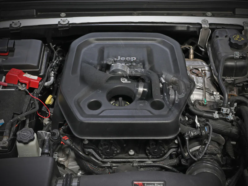 aFe BladeRunner 2 1/2in Intercooler Hot Side Charge Pipe 18-21 Jeep Wrangler JL L4-2.0L (t) - Black - Image 2