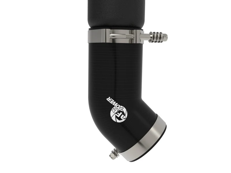 aFe BladeRunner 3in & 3-1/2in AL Hot and Cold Charge Pipe Kit Black RAM Diesel Trucks 25-26 L6-6.7L - Image 6