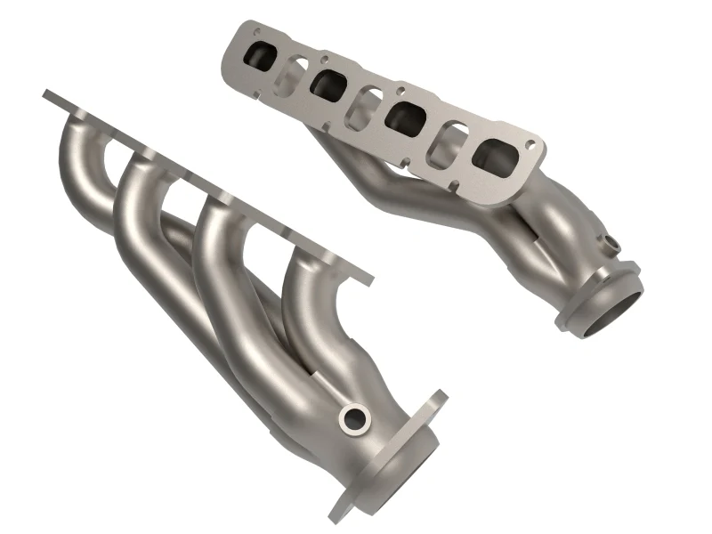 aFe Jeep Grand Cherokee Trackhawk (WK2) 11-21 V8-6.2L Twisted Steel SS Titanium Coated Headers - Image 5