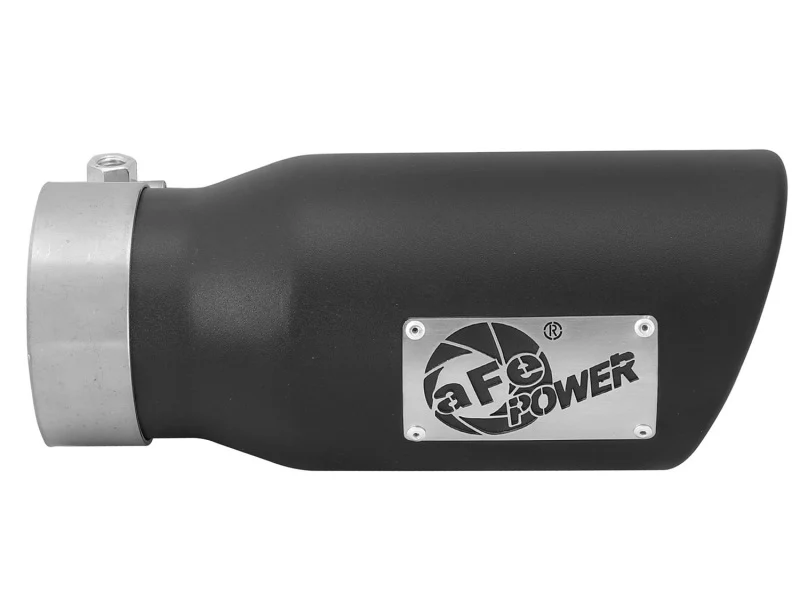 aFe MACHForce XP 3in Inlet x 4in Outlet x 9in Length Clamp-On Black Tip - Image 2