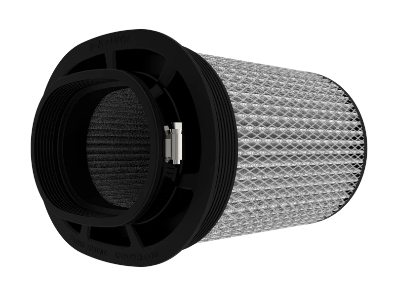 aFe Magnum FLOW Air Filter Pro DRY S (6.5x4.75)in F x (9x7)in B x (9x7) T (Inverted) x 9in H - Image 6