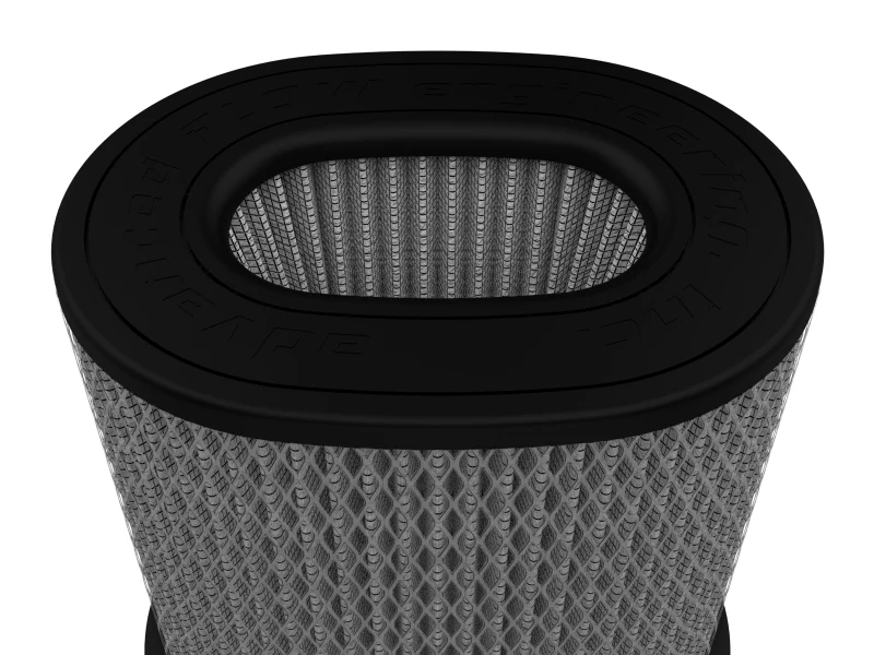 aFe MagnumFLOW HD Air Filters Pro Dry S Oval 7in X 4.75in F 9in X 7in T X 9H - Image 2