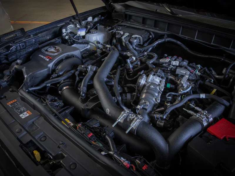 aFe Momentum GT Cold Air Intake System w/ Pro DRY S Filter Ford Bronco 2021 V6-2.7L (tt) - Image 2