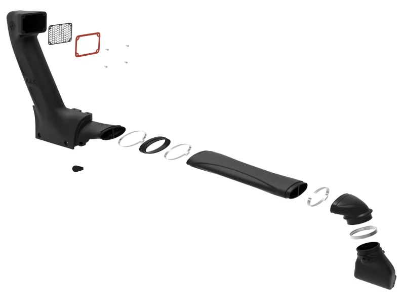 aFe POWER Dynamic Air Scoop D.A.S Snorkel for 20-26 Jeep Gladiator Mojave V6-3.5L - Image 7