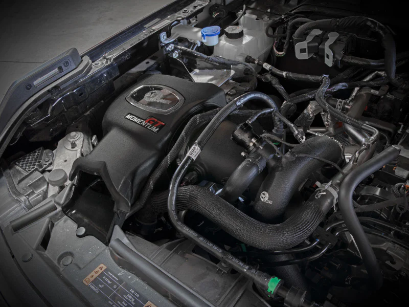 aFe POWER Momentum HD Cold Air Intake System w/ Pro Dry S Media 21-24 Ford Bronco 2.3L (t) - Image 2