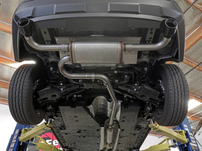 aFe POWER Takeda 19-21 Toyota RAV4 L4-2.5L 304SS CB Exhaust w/ Black Tips - Image 3