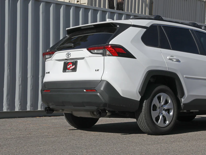 aFe POWER Takeda 19-21 Toyota RAV4 L4-2.5L 304SS CB Exhaust w/ Black Tips - Image 4