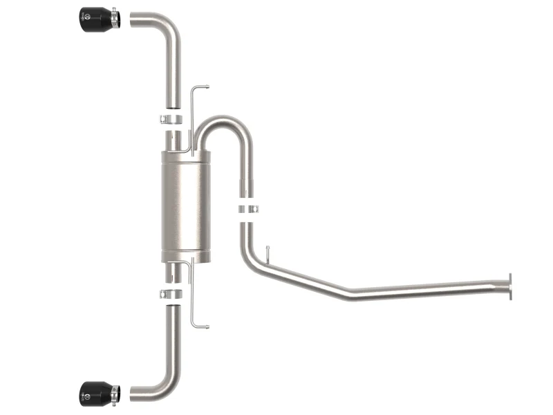 aFe POWER Takeda 19-21 Toyota RAV4 L4-2.5L 304SS CB Exhaust w/ Black Tips - Image 6