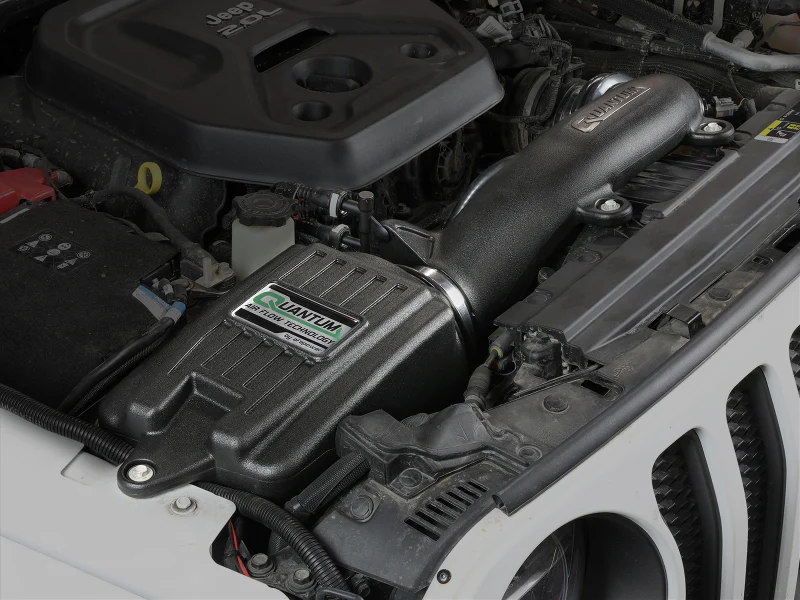 aFe Quantum Pro 5R Cold Air Intake System 18-20 Jeep Wrangler JL L4-2.0L (t) - Image 2