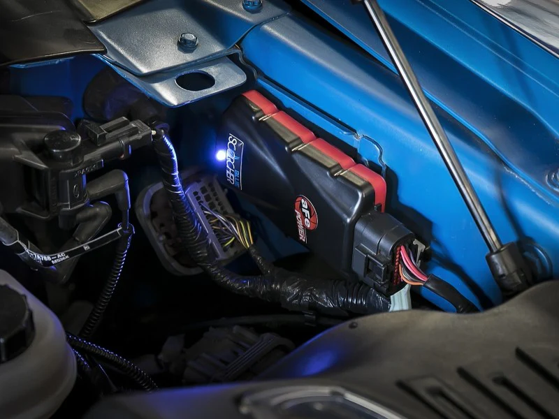 aFe Scorcher Blue Module 2021 Ford F-150 V6-2.7L (tt)/3.5L (tt) - Image 2