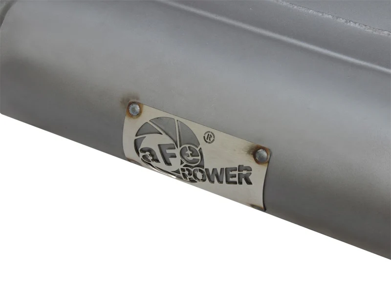 aFe Scorpion 2-1/2in Alum Steel Axle-Back Exhaust w/Polished Tip 07-18 Jeep Wrangler JK V6-3.6/3.8L - Image 3