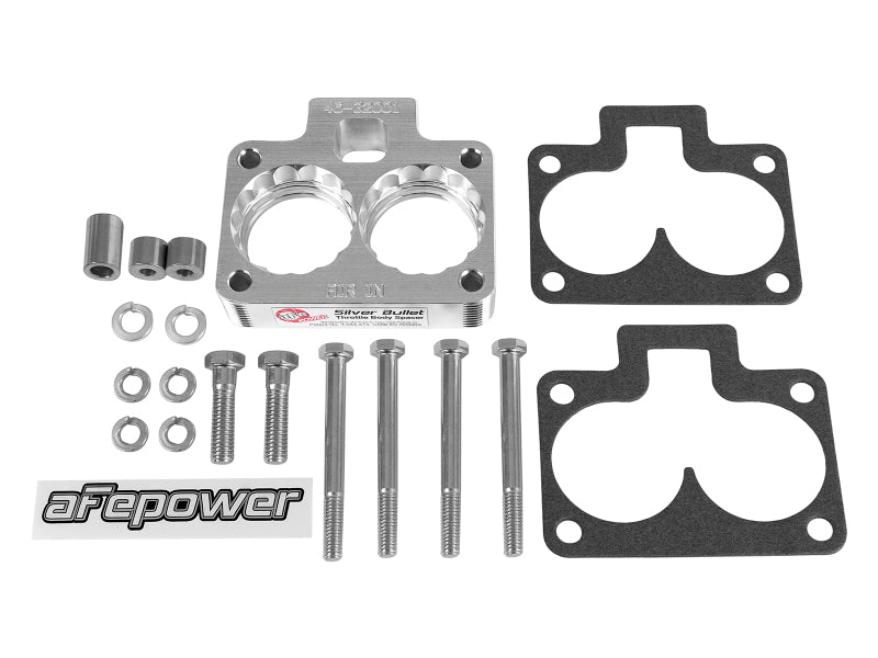 aFe Silver Bullet Throttle Body Spacers TBS Dodge Trucks 94-01 V8-5.2/5.9L - Image 3