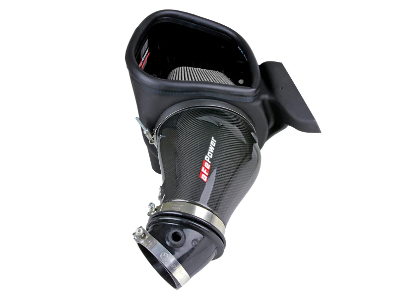 aFe Track Series Carbon Fiber Pro Dry S AIS - 2018 Jeep Grand Cherokee Trackhawk (WK2) V8-6.2L(SC) - Image 6