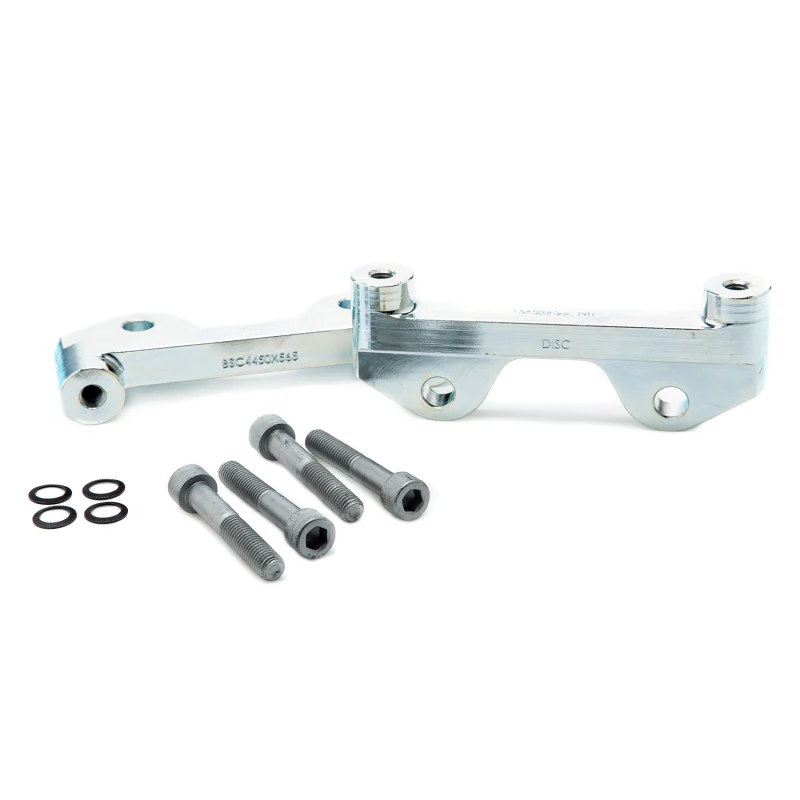 Alcon 2007+ Jeep JK-JL 330x22mm Rotors 4-Piston Calipers Rear Brake Kit (Includes Brake Lines) - Red - Image 4