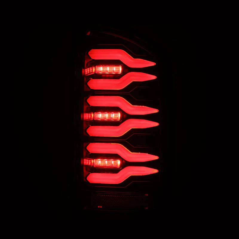 AlphaRex 02-06 Dodge Ram1500/03-06 Dodge Ram 2500/3500 Truck LUXX-Series LED Tail Lights Alpha-Black - Image 4