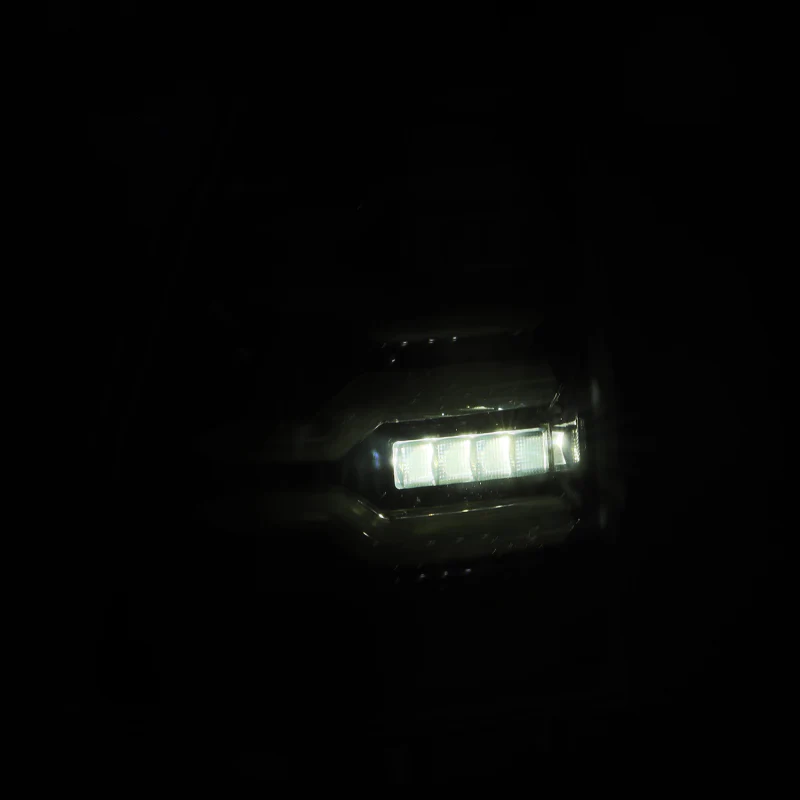 AlphaRex 03-09 Toyota 4Runner LUXX-Series LED Tail Lights- Black - Image 8