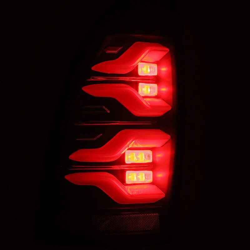 AlphaRex 05-15 Toyota Tacoma LUXX LED Taillights Blk w/Activ Light/Seq Signal - Image 3