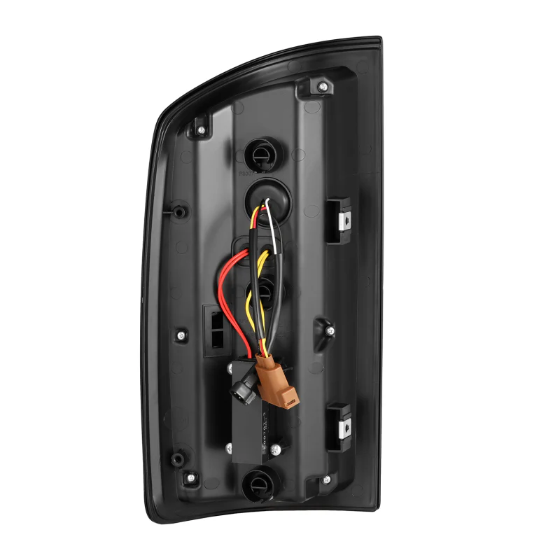 AlphaRex 07-08 Dodge Ram 1500/07-09 Dodge Ram 2500+3500 Luxx-Series LED Tail Lights (Pair) Black - Image 7