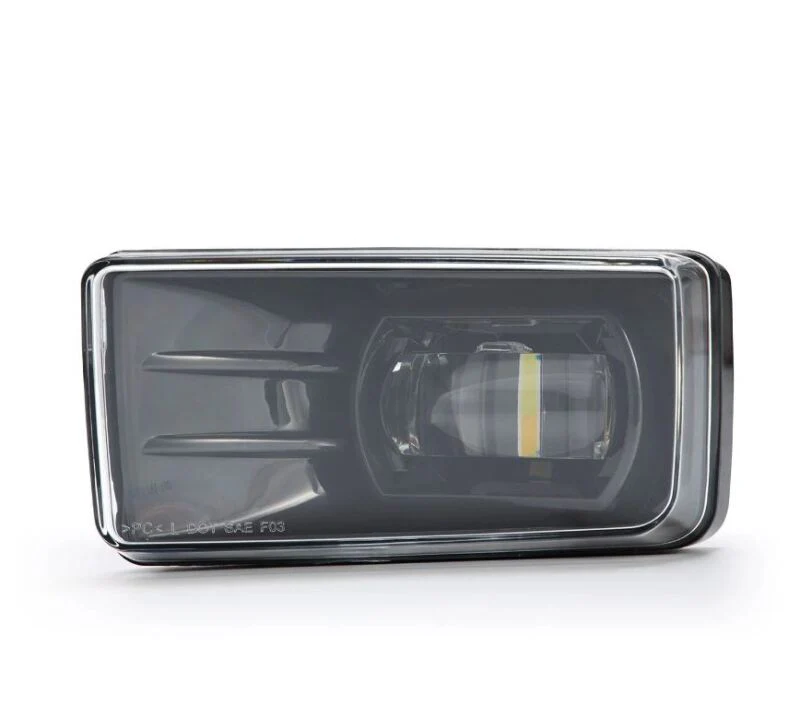 AlphaRex 07-13 Chevrolet Silverado/04-17 Tahoe DoubleTap Dual Color LED Proj Fog Lights - Wt/Ambr - Image 5