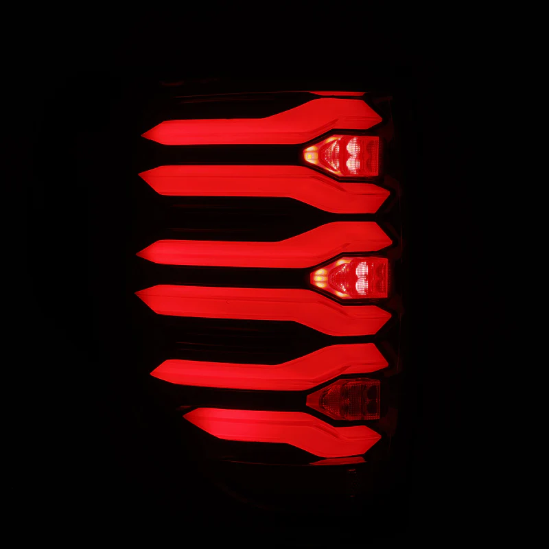 AlphaRex 09-14 Ford F150 LUXX LED Taillights - Black/Red Housing - Image 8