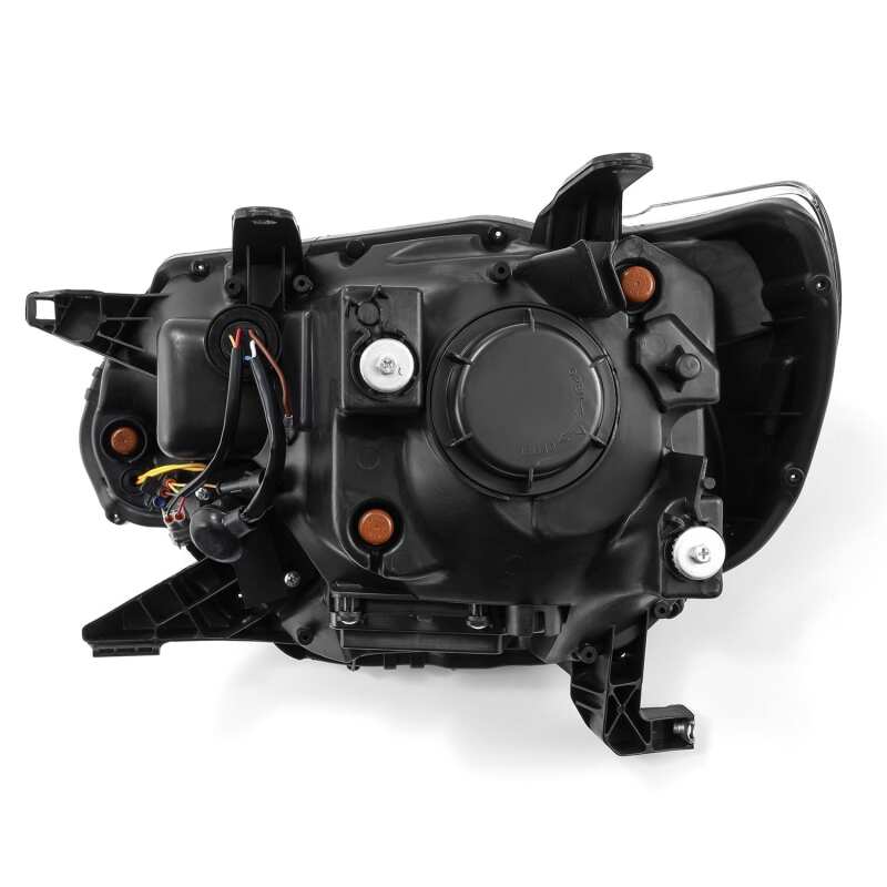 AlphaRex 12-15 Toyota Tacoma PRO-Series Projector Headlights Plank Style Black w/DRL - Image 5