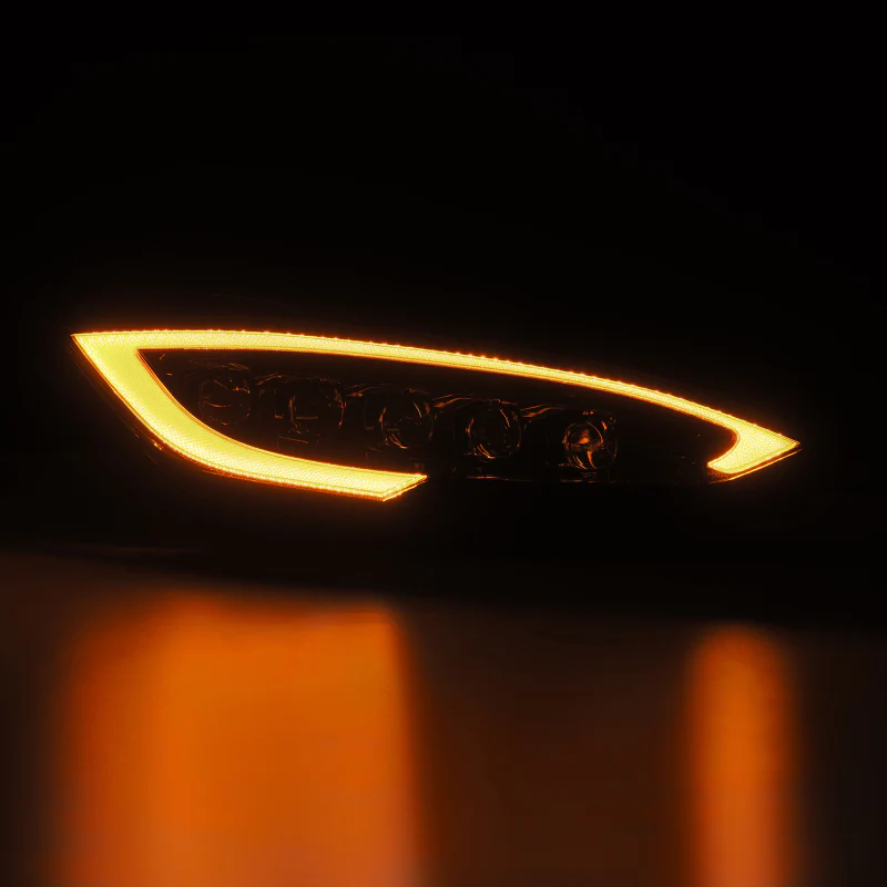 AlphaRex 12-21 Tesla Model S NOVA LED Proj Headlights Alpha-Black w/Actv Light & Seq.Sig / SB DRL - Image 5