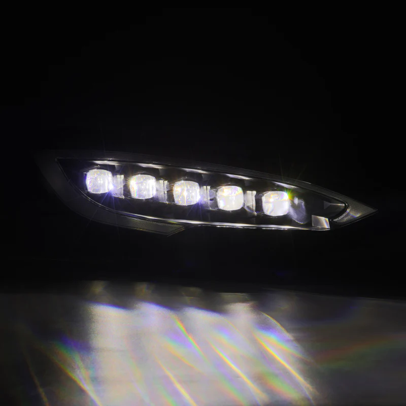 AlphaRex 12-21 Tesla Model S NOVA-Series LED Proj Headlights Blk w/Activtn Light & Seq.Sig / SB DRL - Image 6