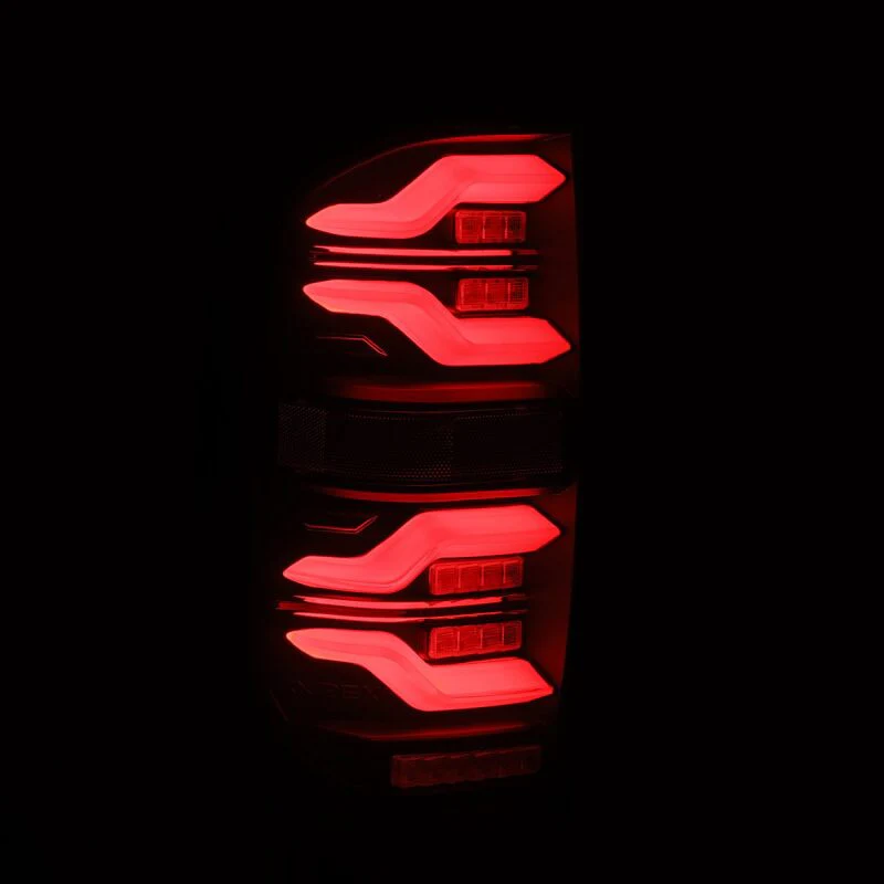 AlphaRex 14-21 Toyota Tundra LUXX LED Taillights Alpha Blk w/Activ Light/Seq Signal - Image 5