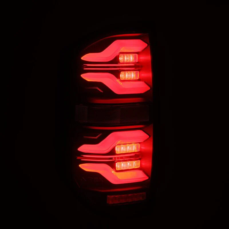 AlphaRex 14-21 Toyota Tundra LUXX LED Taillights Alpha Blk w/Activ Light/Seq Signal - Image 6