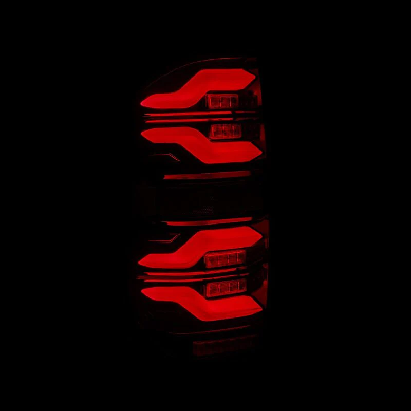 AlphaRex 14-21 Toyota Tundra LUXX LED Taillights Black/Red w/Activ Light/Seq Signal - Image 2
