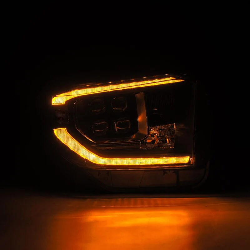AlphaRex 14-21 Toyota Tundra NOVA-Series LED Proj Headlights Blk w/Actv Light & Seq. Sig + DRL - Image 5
